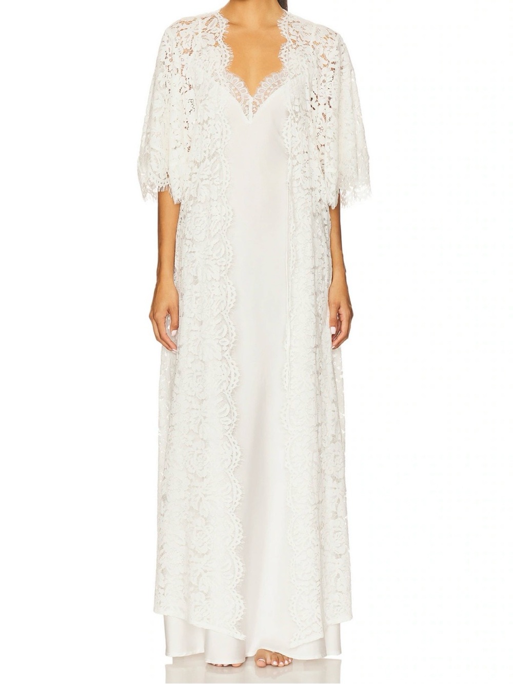 Homebodii Saskia Robe in White